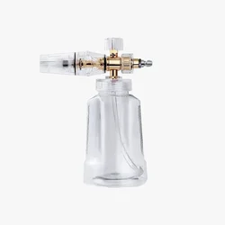 High Quality Transparent Adjustable Pro Foam Cannon for Thick Clinging Foam with 1/4" Quick Connector (DP-51)