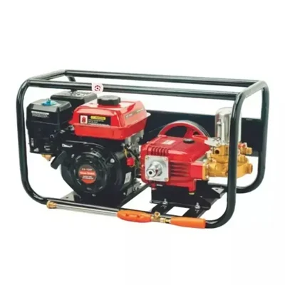 Kisan Shakti Triple Piston HTP 22 Pump Set with 6.5HP Petrol Engine | Suitable for Industrial & Agriculture Use