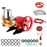 Kisan Shakti HTP-22 High Pressure Triple Pistons HTP Sprayer Pump For Cleaning & Agricultural Spray