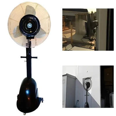 Trolley Type 24 inch Mist Fan with 35 Liter Water Tank