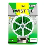 Chipku Heavy-Duty 50m Twist Tie Wire With Cutter, Reusable Plant Support Wire For Gardening & Home Projects