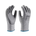 Udyogi PE Cut Resistant Gloves Grey Color, 9 Size, HPU3