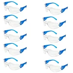 Udyogi Pack of 10 UD 71 Scratch Resistant Clear Safety Goggles