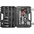 Yato 94 Pcs Universal Hand Tool Kit With 1/2" & 1/4" Drive Sockets, Bits, Screwdriver Bits & Hex Keys  For Automotive & Workshop (YT-12681)