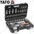 Yato 94 Pcs Universal Hand Tool Kit With 1/2" & 1/4" Drive Sockets, Bits, Screwdriver Bits & Hex Keys  For Automotive & Workshop (YT-12681)