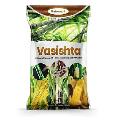 Katyayani Vasishta | Thiamethoxam 1% + Chlorantraniliprole 0.5% GR | Chemical Insecticide(Quantity-2.5 KG ( 2.5 KG x 1 ))