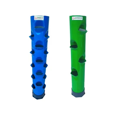 Gardeco Vegetable Towers for Home Vegetable Gardening (for 5 & 16 plants)