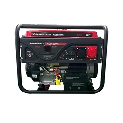 Vi Power Gold 10 KVA Single/Three Phase Electric Start Petrol Generator With 25L Fuel Tank Capacity (AG9500WE)