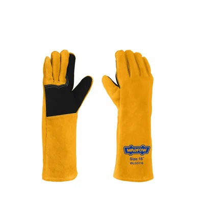 Wadfow WLG3116 16 inch Welding Leather Gloves