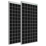 WAAREE 200 Watt Each Monocrystalline Solar Panel (Pack of 2)