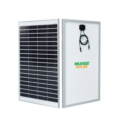 WAAREE 385W Solar Panel Mono PERC Solar Panel Use for Mobile Charging, Off Grid and on Grid System Pack of 2
