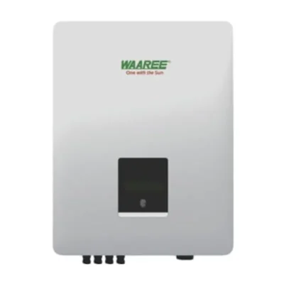 WAAREE 4kW Three Phase On-Grid Solar Inverter – Reliable Power for Commercial & Home Ideal for Rooftop Solar Systems