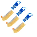 Wadfow WBH1101 10 Inch Steel Wire Brush (Pack of 3)