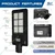 GIGAWATTS 60W Solar LED Street Light with Light Control & Remote Waterproof Street Lamp for Yard, Garden & Outdoor