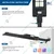 GIGAWATTS 60W Solar LED Street Light with Light Control & Remote Waterproof Street Lamp for Yard, Garden & Outdoor