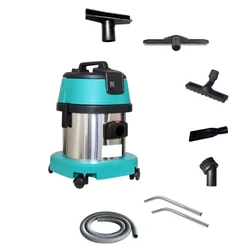 Bharti Multiclean 15L Wet & Dry Vacuum Cleaner With Dual Stage Motor With 6 Month Warranty
