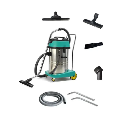 Bharti Multiclean 60L Wet & Dry Vacuum Cleaner With Dual Stage Motor With 6 Month Warranty