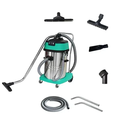 Bharti Multiclean 80L Wet & Dry Vacuum Cleaner With Triple Motor (Dual stage) With 1 Year Warranty