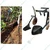 Heavy Duty Manual Hiller | Weeder | Hoe of 5 inch Depth with Attachment for Agriculture 