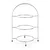 Wire Round Shape Cake Tray Stand with S.S. Body (11.25x11.25x17 inch) (28.57x 28.57x43.18 cm)