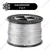 Heavy Duty 7x7 Galvanized Mid Steel Multi-purpose Wire Rope, Grade : MS 1770(Size-2 mm,Wire Rope Length-100 Meter)