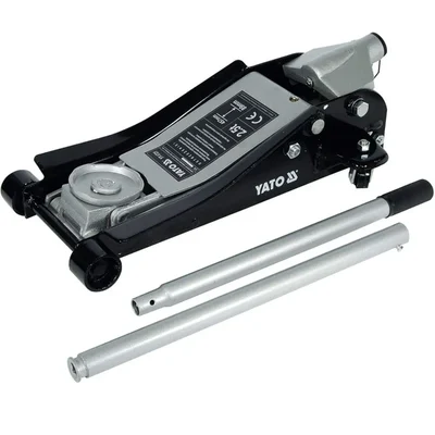 YATO ( YT-1721 ) 2.5 ton Low Profile Hydraulic Floor Trolley Jack - 457 mm Maximum Lifting Height