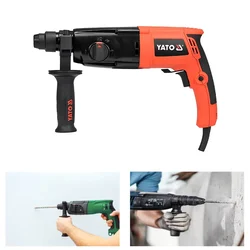 Yato 24 mm 620 W Rotary Hammer Drill, 870 RPM (YT-82115)