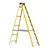 Youngman FRP Fibreglass 9 Steps (3.28 m) Single Sided Self Supporting Ladder Including Tool Storage Platform at The Top
