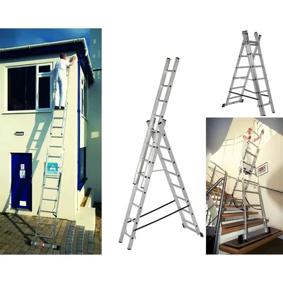 Youngman 3-Way Extension 3.0m Combination Ladder