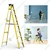 Youngman FRP Fibreglass 7 Steps (2.43 m) Single Sided Self Supporting Ladder Including Tool Storage Platform at The Top