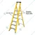 Youngman FRP Fiberglass 5 Steps (1.5m) Swing Type - Platform Ladder (5 Steps + Platform)