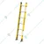 Youngman FRP Fiberglass 6 Steps (1.82m) Wall Support Ladder 