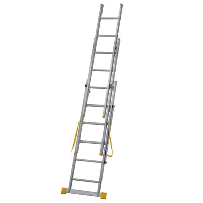Youngman Aluminum Wall Support Extension Ladder (18X2 Steps)
