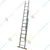 Youngman Aluminum Wall Support Extension Ladder (18X2 Steps)