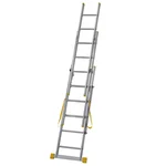 Youngman Aluminum Wall Support Extension Ladder (20X2 Steps)