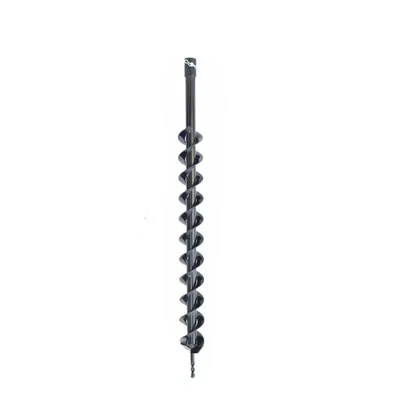 Zeyang 1.5 Inch Double Spiral Earth Auger Bit For 2 Stroke & 4 Stroke For Earth Auger/ Post Hole Digger Machine, EA-028