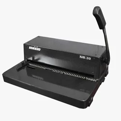 Namibind NB-39 Manual Heavy Duty A4 Spiral Binding Machine with 12 sheet Punch Capacity And 500 Sheet Binding Capacity