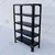 ALIJA 36 x 23 x 9 Inch 5 Shelves Multipurpose Storage Rack With Accessories (24 Gauge)