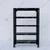 ALIJA 36 x 23 x 9 Inch 5 Shelves Multipurpose Storage Rack With Accessories (24 Gauge)