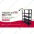 ALIJA 36 x 23 x 9 Inch 5 Shelves Multipurpose Storage Rack With Accessories (24 Gauge)