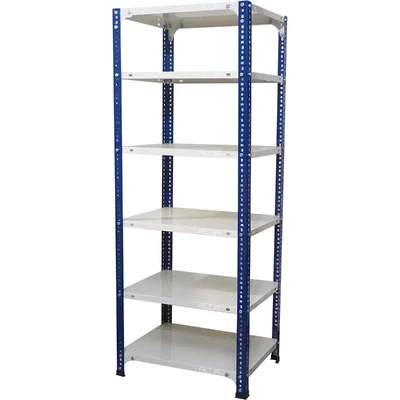 ALIJA 60 x 23 x 15 Inch 6 Shelves Multipurpose Storage Rack With Accessories (16 Gauge Angle)