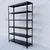 ALIJA 78 x 53 x 15 Inch 6 Shelves Multipurpose Storage Rack With Accessories(Gauge-20 gauge shelves, 14 gauge angle)