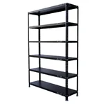 ALIJA 78 x 53 x 15 Inch 6 Shelves Multipurpose Storage Rack With Accessories