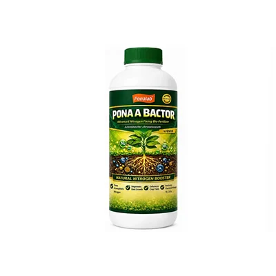 PONA A BACTOR 100 ml| Acetobacter spp. Minimum 1 × 10⁸ CFU/ml Nitrogen-Fixing Bio-Fertilizer for Sugar Rich Crops
