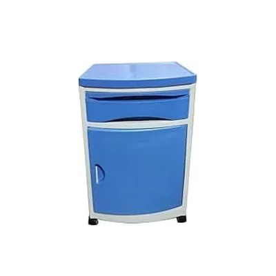 Luft India Li09 Premium Molded ABS Mobile Bedside Locker for Hospital Patient Room