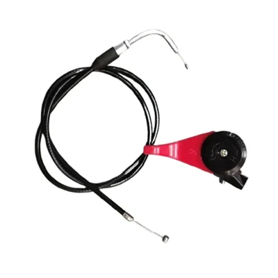 Accelerator Lever with Cable For 63 / 68 CC (48F) Mini Tiller, 48F-025