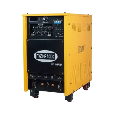 Toshweld 18kVA 3-Phase IGBT Module Industrial Aluminum TIG Welder, 500A Plant, TIG 500 P AC/DC