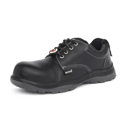 Acme Avian Safety Shoes for Men, Lightweight Industrial Safety Shoes with PU Double Density Sole(Size-7)