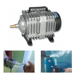 RESUN ACO-001 Air Pump Electromagnetic Air Aquarium Pump  (136 cm) For Tank Water Aeration & Any Aquarium Filtration