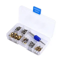 Keaa AC Valve Core Shredder Tool Kit, Professional HVAC Tool for Charging and Repair, Durable and Leak Proof Design